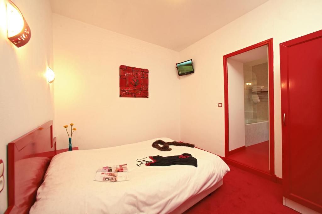 Hotel Le Coin Des Halles Cahors Oda fotoğraf